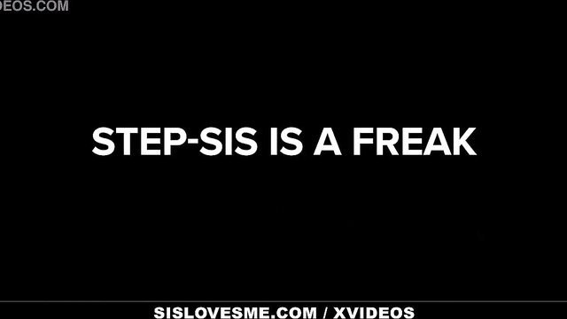 Step-sis is a freak handcuff fuck raw SisLovesMe