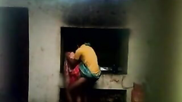 Indian bhabi fucked hard in kitchen by neighbor aunty porn