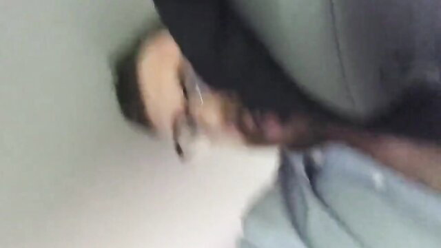 POV closeup of Swedish MILF's face during intense blowjob