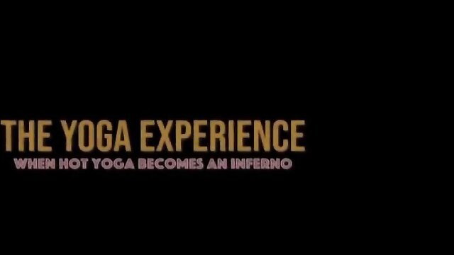 Super Hot Yoga Experience: sizzling babe in steamy hot yoga inferno
