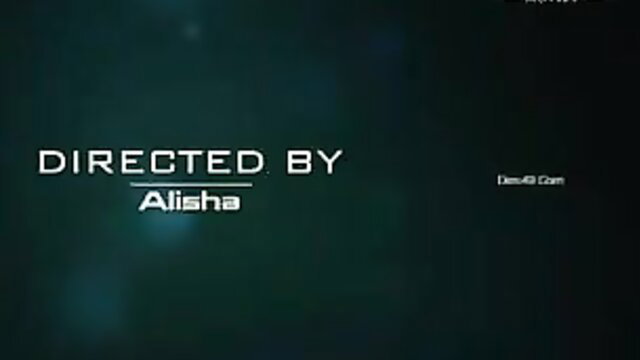 Directed by Alisha movie title card, Zoya Rathore Indian pornstar film