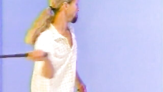 Jacque with ponytail goatee whipped hard in Kink BDSM scene