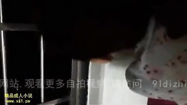 Chinese wife fucked hard while phone sex with husband, almost moans