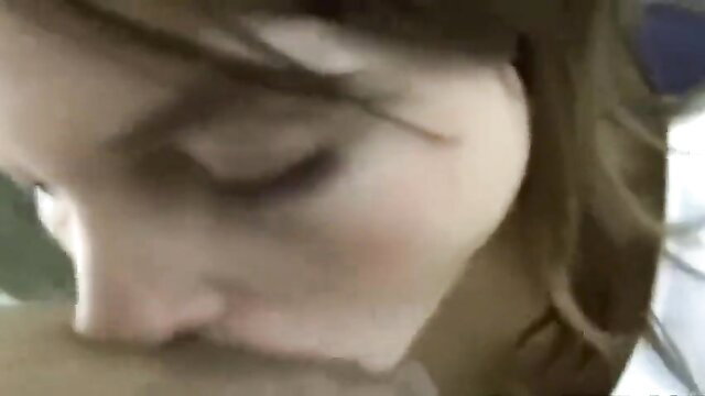 Closeup of woman deepthroating cock, intense oral action