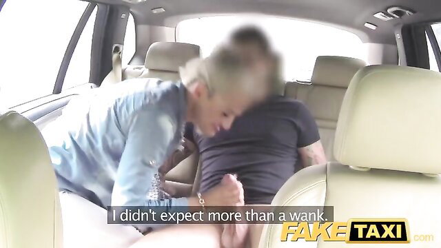 Nicole Vice sucks cock in Fake Taxi car blowjob