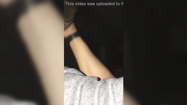 Married white cutie sucks cock closeup