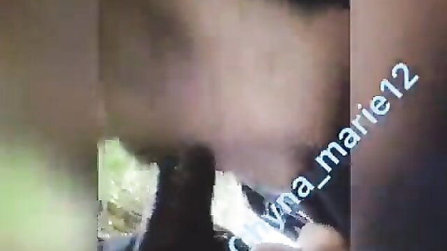 Blurry amateur teen tasting daddy's cum before school, explicit closeup