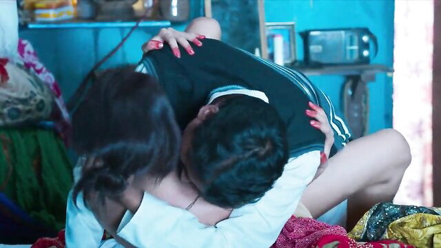 Indian actress Sikha Sinha cheating wife fucked by Golu Dhobi in bed