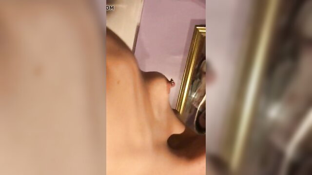 Cock hungry MILF bent over for rough fisting from behind