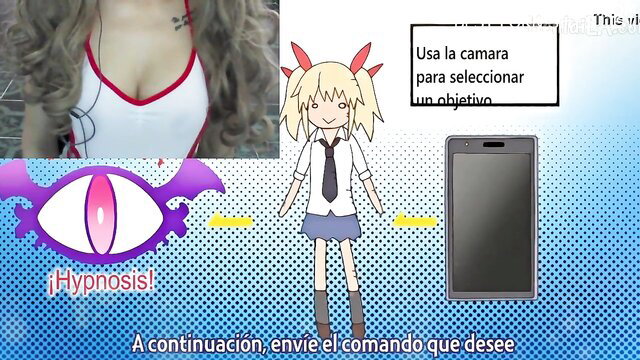 Melinamx hentai hypnosis app selects target with phone camera