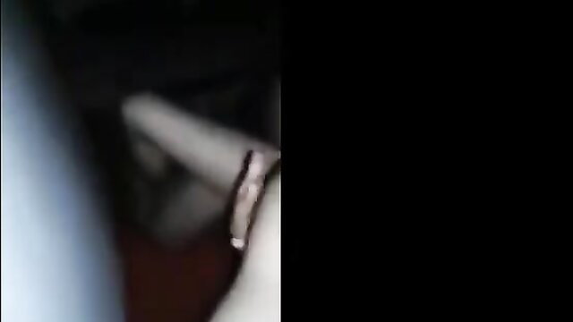 Blurry closeup of Desi girl's arm and hand with ring during sex