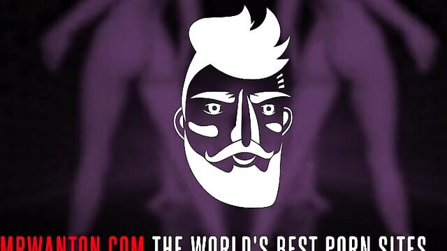 Mansionton.com logo: bearded man with white hair, purple background