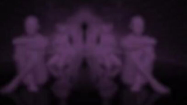Mysterious purple silhouettes teasing dick reveal in dark erotic thumbnail