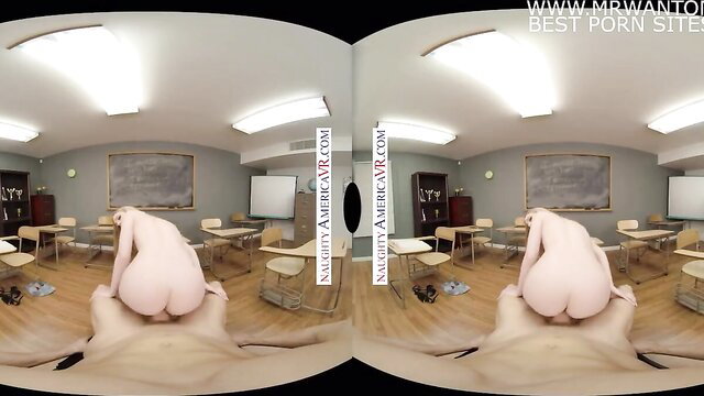 Emma Starletto college babe POV cowgirl riding cock in class