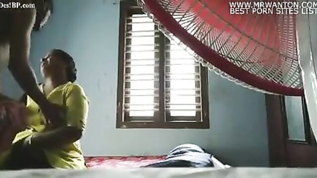 Indian saasu maa in yellow saree gets groped and fucked hard