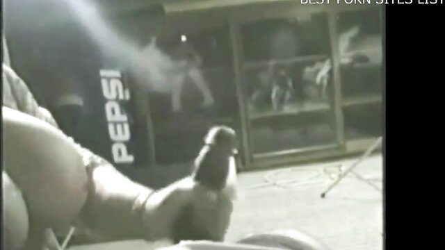 Granny handjob on black cock next to Pepsi bottle HD porn