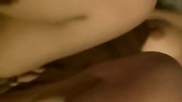 Exhausted Asian woman with big tits in low-cut top, friends fun amateur thumbnail