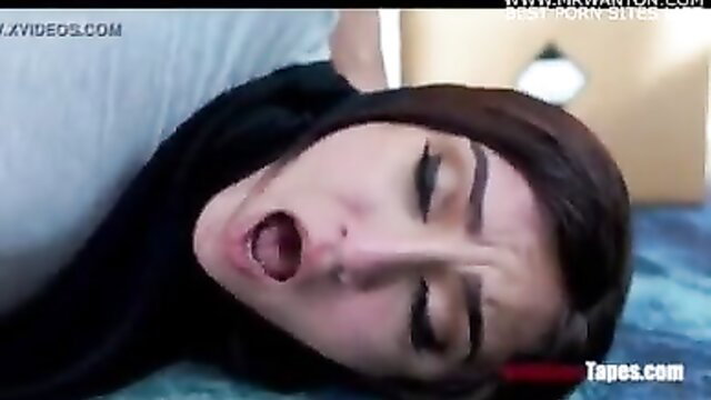 Amateur Arab wife closeup face ecstasy moan in homemade sex