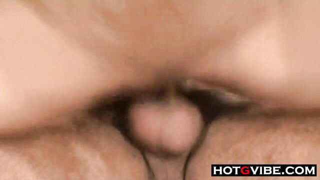 Closeup of blonde GILF's wet shaved pussy and clit