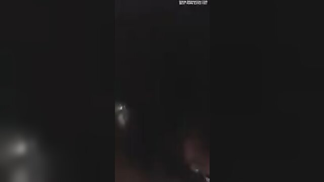 Dark amateur oral blowjob closeup, woman sucking cock in low light