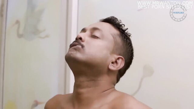Shilpa Bhabhi nude in bathroom, sexy Asian man closeup