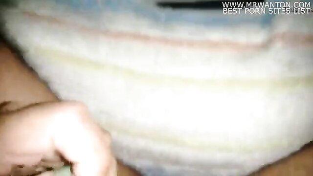 Blurry closeup of woman in white diaper on amateur Brazilian wife riding sex vid