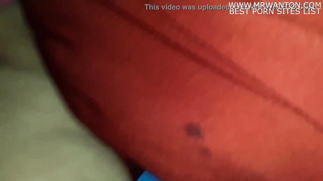 Spun wet milf in red top with wet skin and dark spot, amateur fuck thumbnail