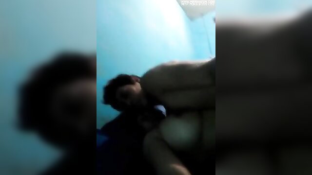 Blurry Indonesian mom part 2 amateur sex closeup with nude tits