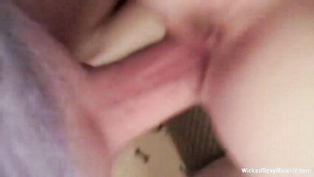 Closeup of mature woman's wet shaved pussy spread open in angry grandma video