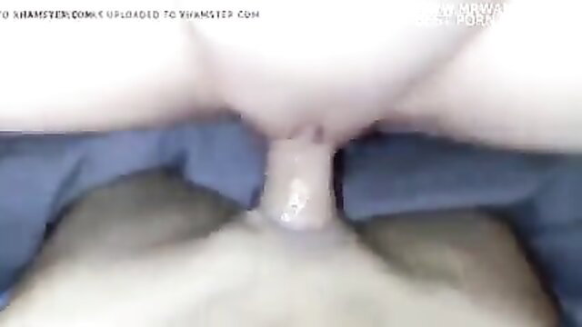 Closeup of woman squirting pussy with toy insertion POV