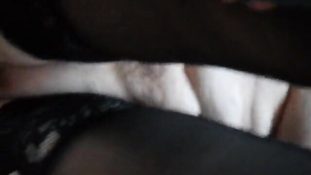 Closeup late afternoon fuck with stockings, white ass and pussy spread wide