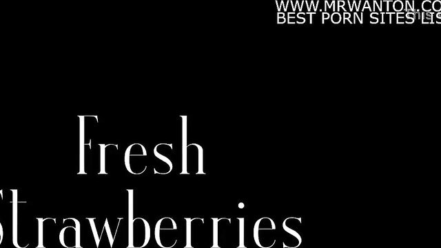 Krissy Lynn fresh strawberries porn thumbnail
