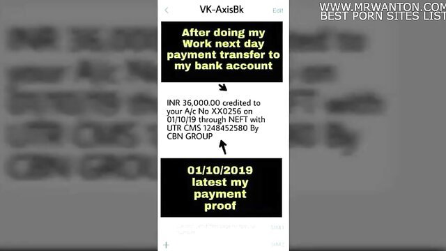 Female boss big tits office sex payment proof screenshot