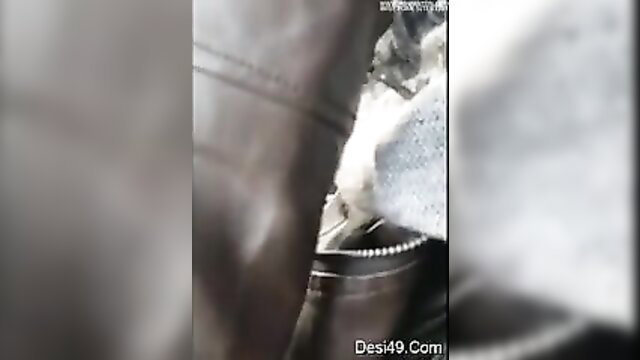 Indian office girl sucking cock in car from pants zipper