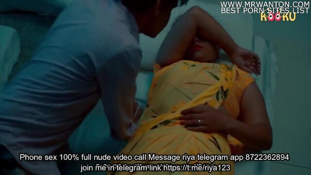 Indian bhabhi in yellow saree fucked by man from behind hot web series