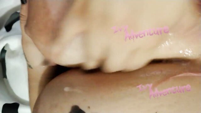 Ivy Adventure blowjob cumshot compilation preview on tits
