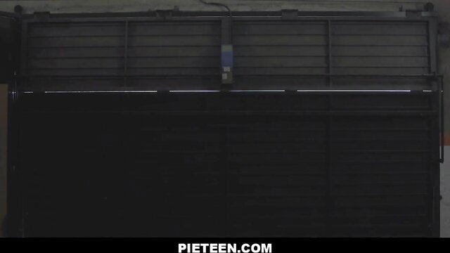 Lovita Fate in Teen Pies creampie scene, huge blue eyes elf-like beauty