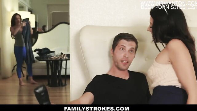 Megan Sage in Step-Siblings Caught Fucking By Milf FamilyStrokes