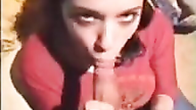 Indian beauty gives intense close-up blowjob swallowing cum