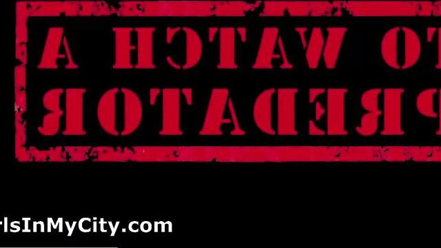 Busty teen double teamed by two guys in hot threesome