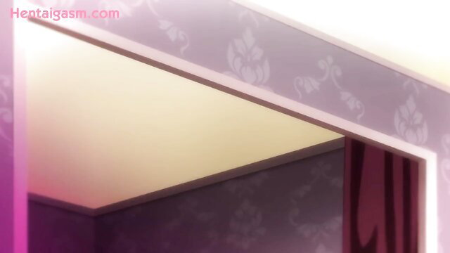 Hentai girl in lingerie before mirror, Seika Jogakuin Kounin Sao Ojisan 3