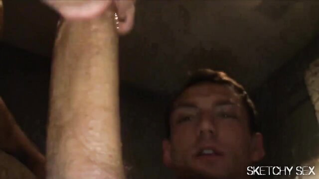 Sketchy Sex Deeper: Muscular guy POV blowjob with intense eye contact