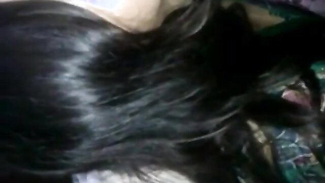 Indian college girl long black hair closeup in hot homemade sex tape