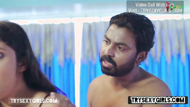 Indian girl handjobs naked man in POV amateur video