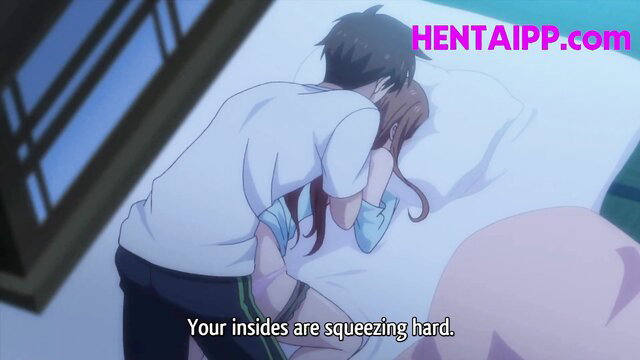 Stepsister's tight pussy squeezes stepbrother's cock in hentai ravish scene