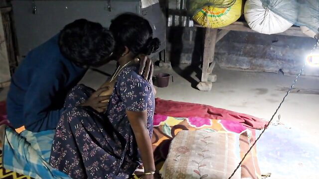 Indian village wife and bisexual hubby embrace intimately in homemade clip