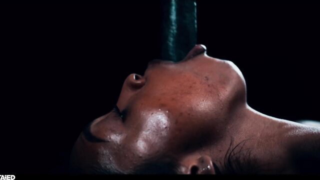 Hot chick deepthroated by alien tentacle in extreme brain fuck hentai