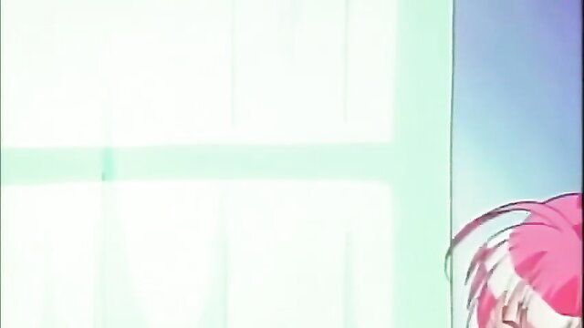 anime girl with pink hair