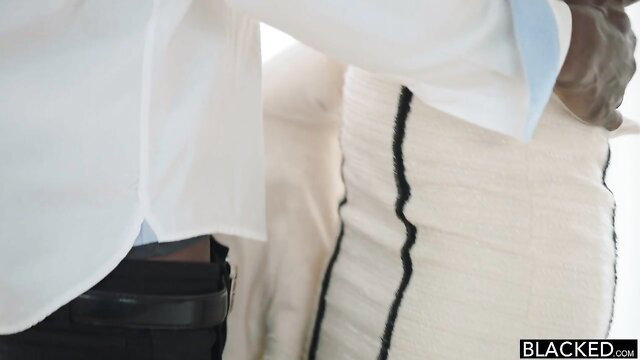 Marica Hase small tits in pantyhose fucked doggystyle by Brake Blacked