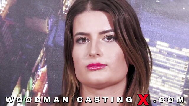 Gia Tvoricceli brunette in Woodman Casting X POV session